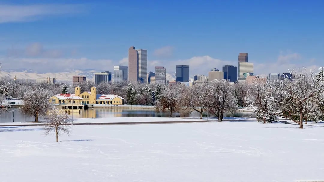 Denver Homes in Winter